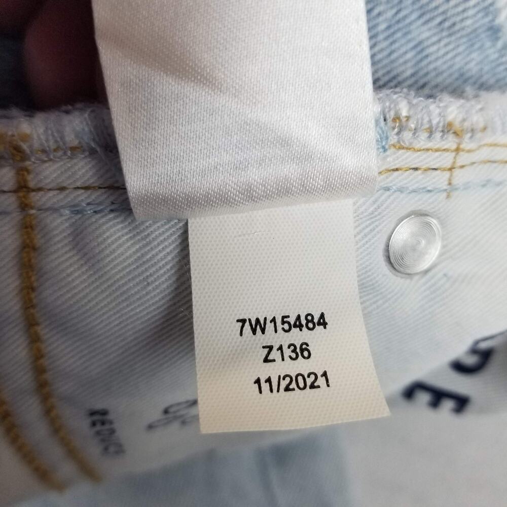 Lucky Brand Jeans Womens 6 28R Light Wash Drew Mom High Rise Tapered Denim Pants - Picture 7 of 15